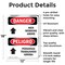 Signmission Safety Culture Sign, 12 in Width, Aluminum, Rectangle, Bilingual OS-2PACK-DS-A-1218-VS-1448 - alternate 7